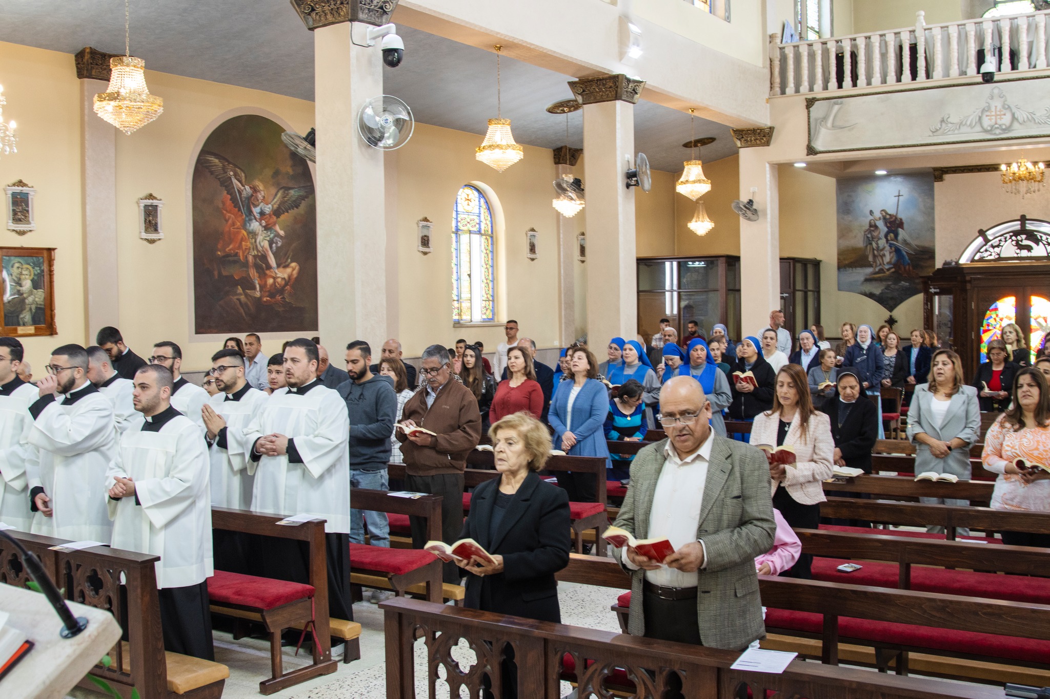 الطيبة تحيي إرثها المسيحي: قداس في ذكرى لجوء المسيح للطيبة وتأسيس الرعية