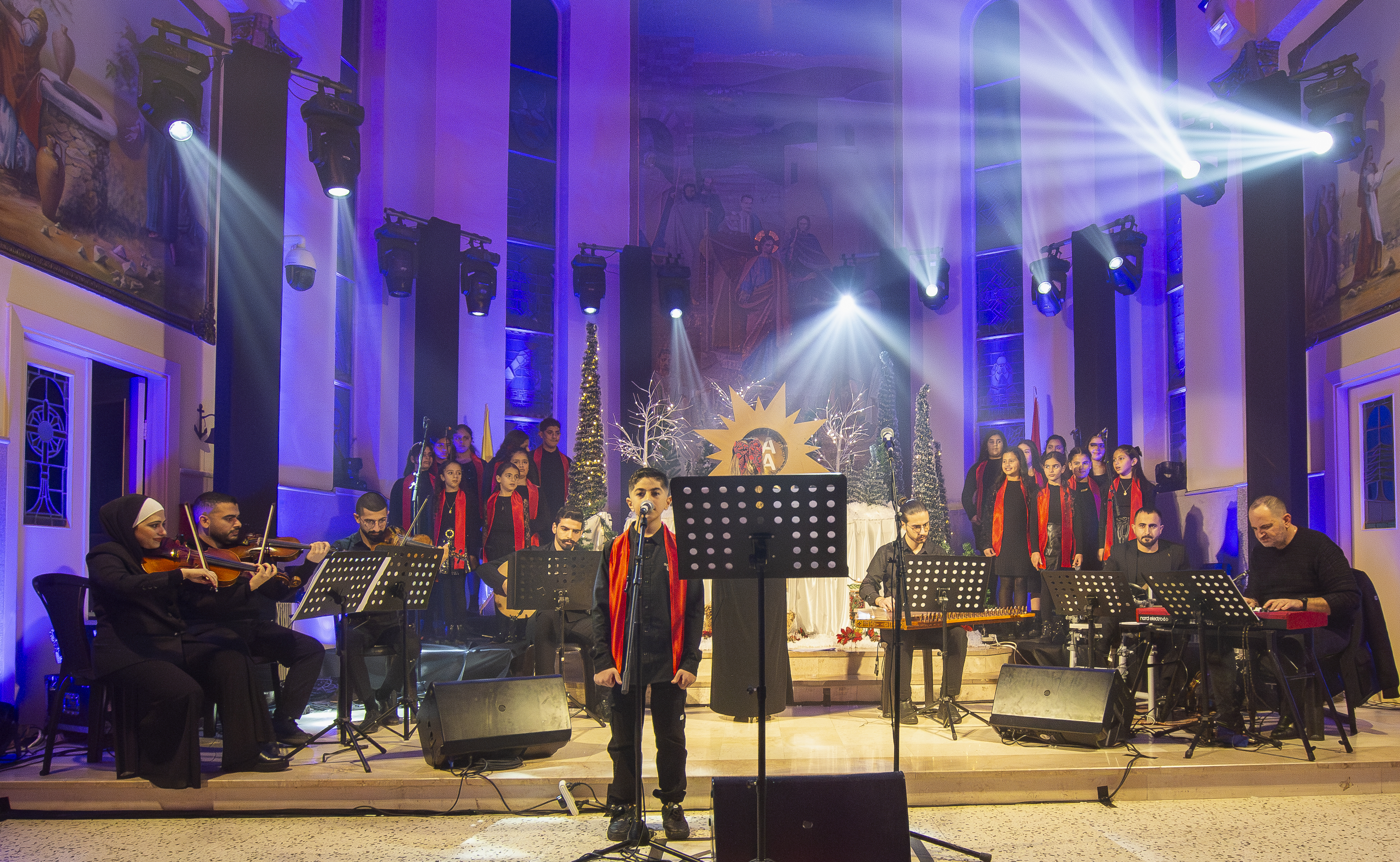 أوبريت ميلادي في الطيبة يجسّد رسالة الأرض والرجاء ضمن "ليالي الميلاد 2025"