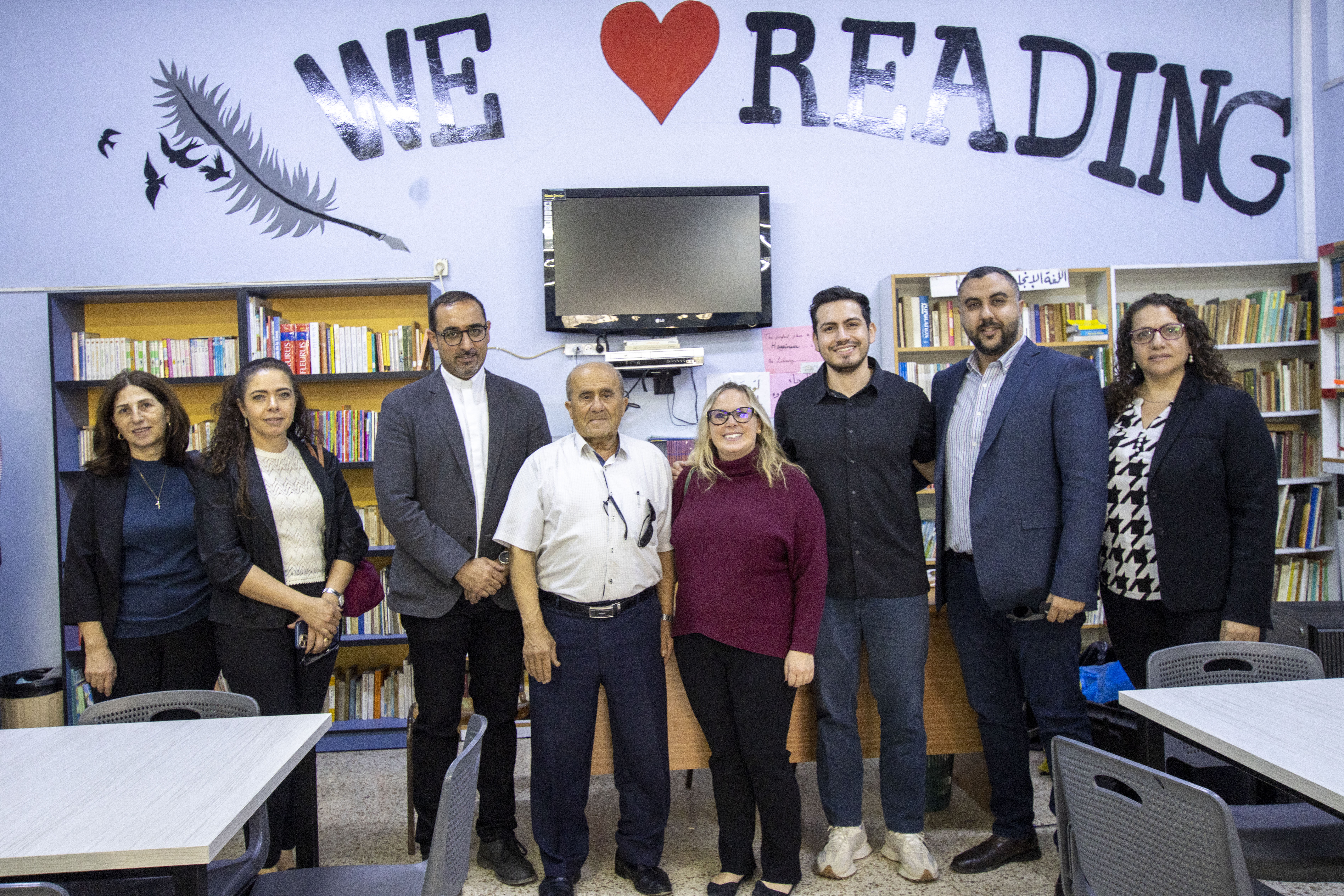 وفد القنصلية الأمريكية يزور الطيبة