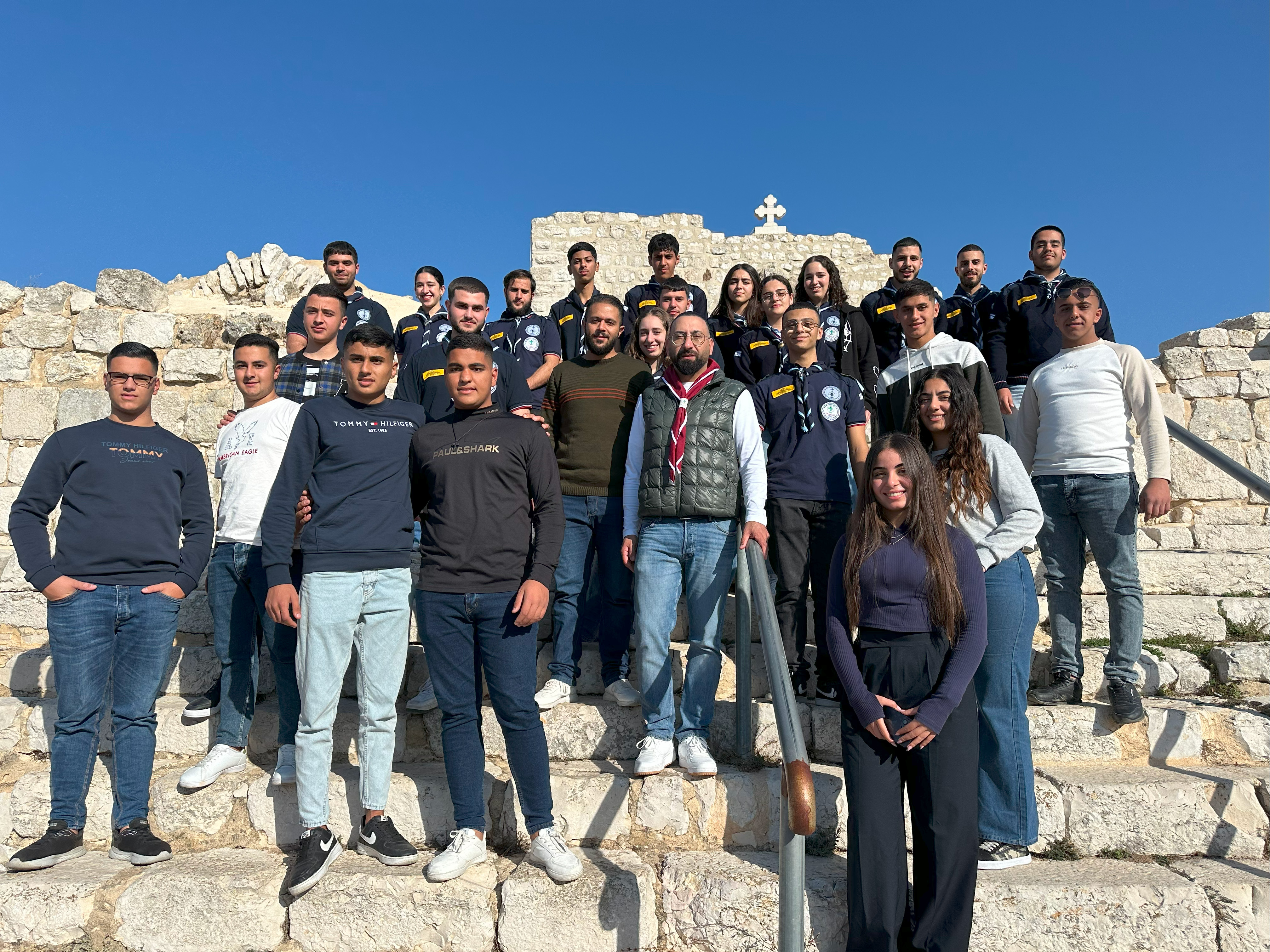 مجموعة اتحاد شبان الطيبة ومرشداتها الوطنية تستضيف كشافة نادي الاتحاد الأرثوذكسي العربي