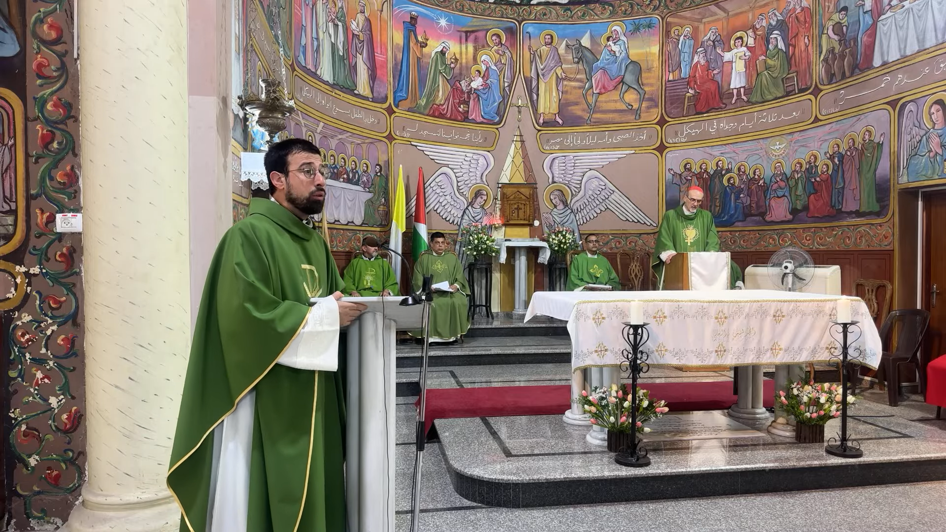 الكاردينال في غزة: في وجوهكم حياة رغم الحرب