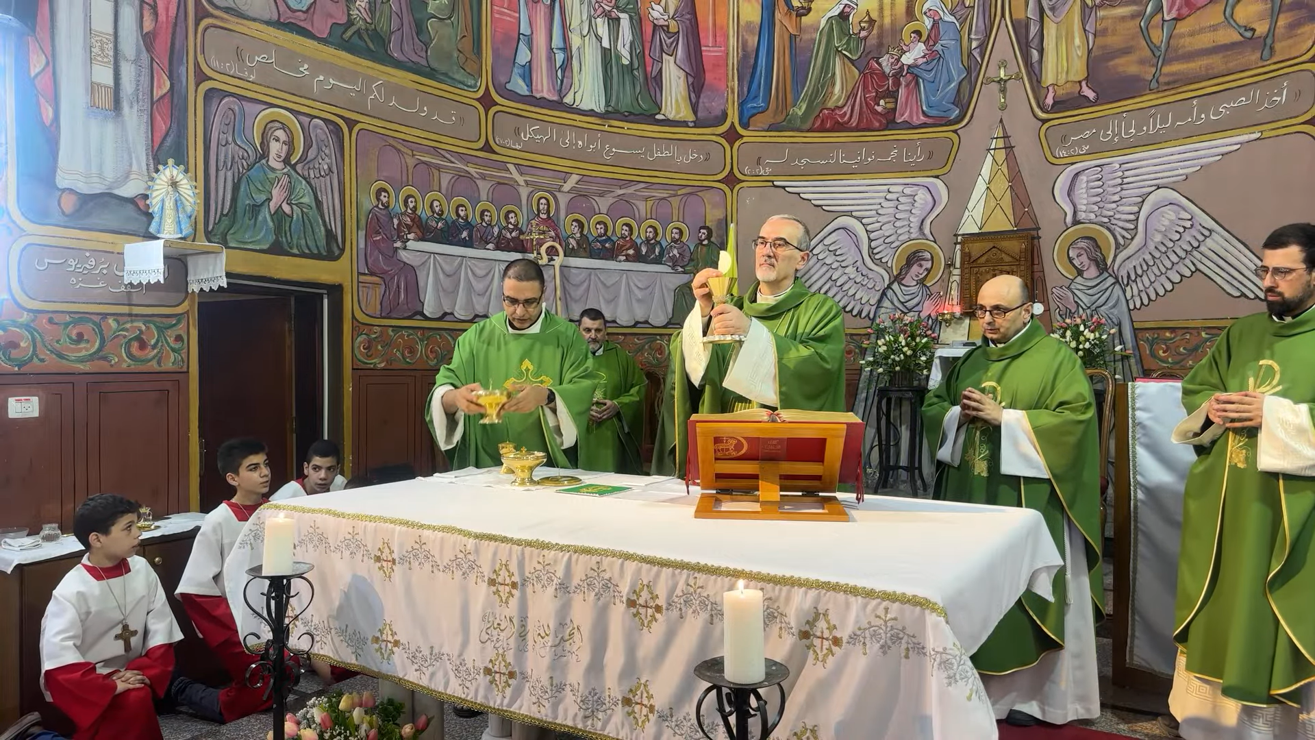 الكاردينال في غزة: في وجوهكم حياة رغم الحرب