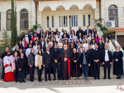 أعضاء لجان الأمانة لشبيبة موطن يسوع