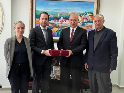 Renforcement de la coopération culturelle palestino-française