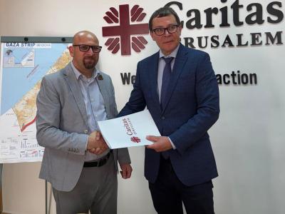 Signing of Cooperation Agreement Between Caritas Jerusalem and the Czech Republic to Support the Mobile Clinic in Taybeh