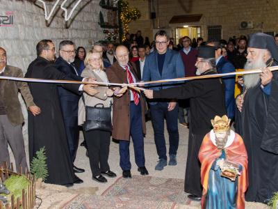 Opening of “Christmas Nights” in Taybeh: Church Unity and Festive Music Fill the Town
