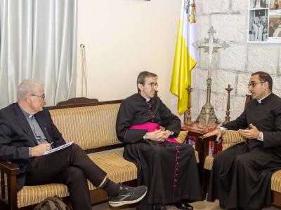 من فرنسا إلى الأرض المقدسة: "أعمال الشرق" دعم حيّ للمسيحيين في قلب فلسطين