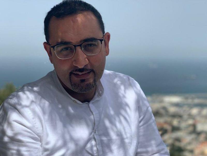 الأب بشار فواضله كاهن كنيسة المسيح الفادي للاتين في الطيبة